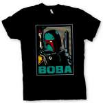 Camiseta cazarrecompensas Boba Fett. Star Wars