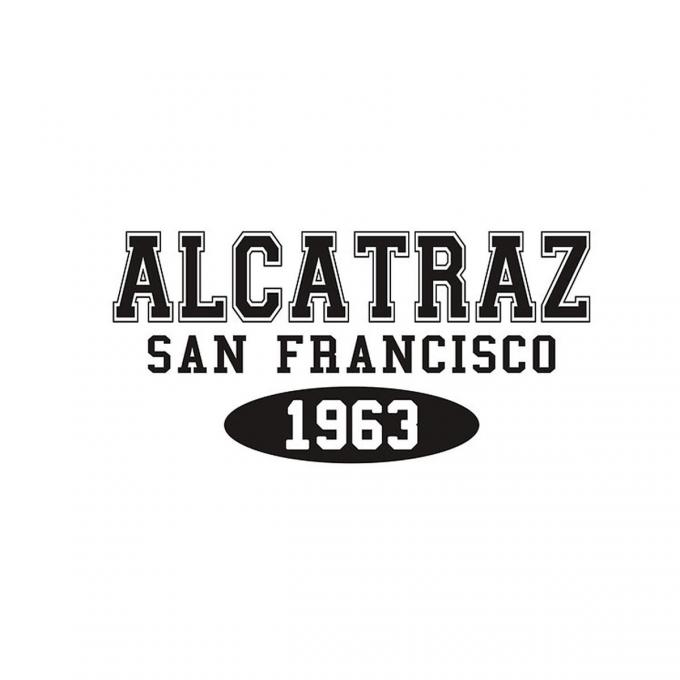 Camiseta chica Alcatraz. 1963