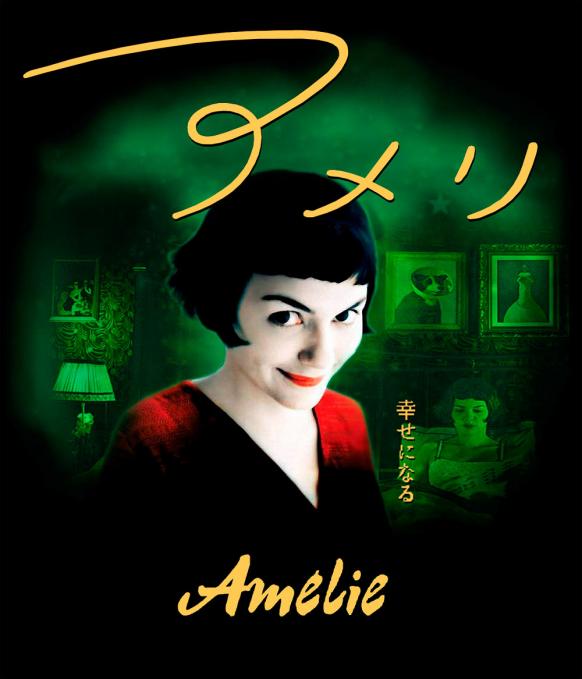 Camiseta chica Amelie. Japonés