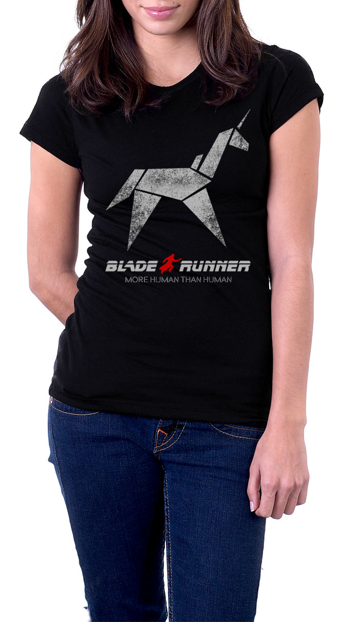 Camiseta chica Blade Runner Unicorn