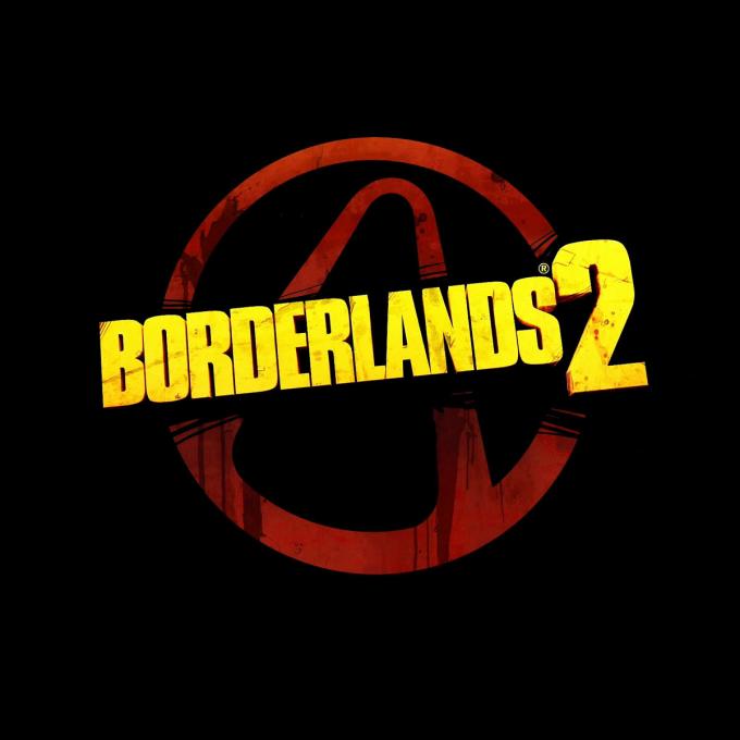 Camiseta chica Borderlands 2. Logo