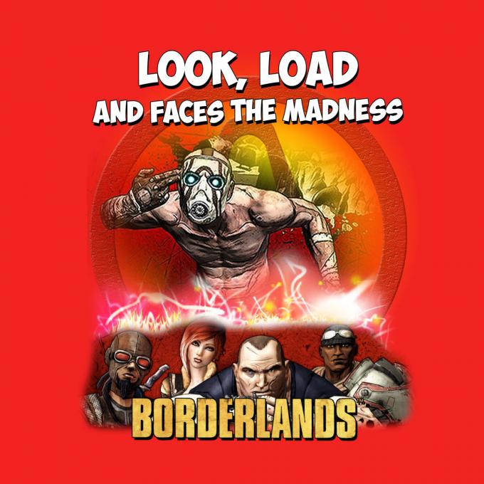 Camiseta chica Borderlands. Look
