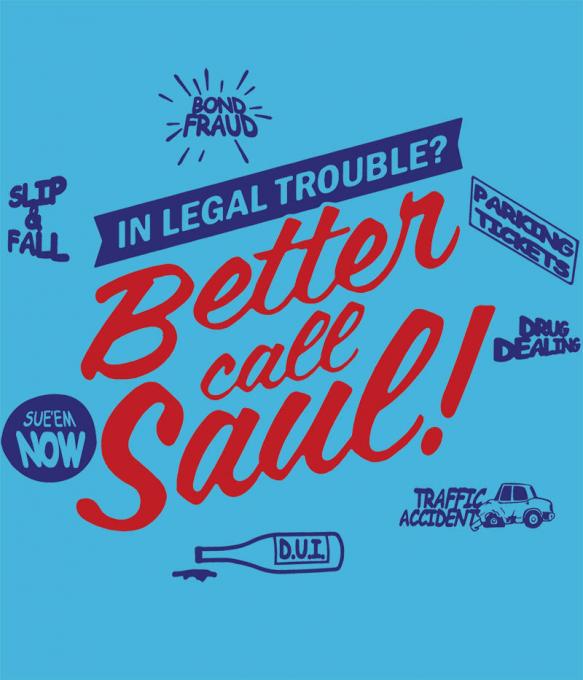 Camiseta chica Breaking Bad. Better Call Saul