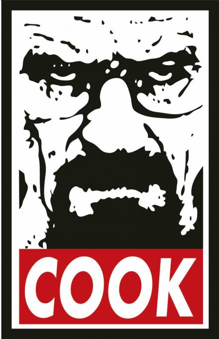 Camiseta chica Breaking Bad. Cook