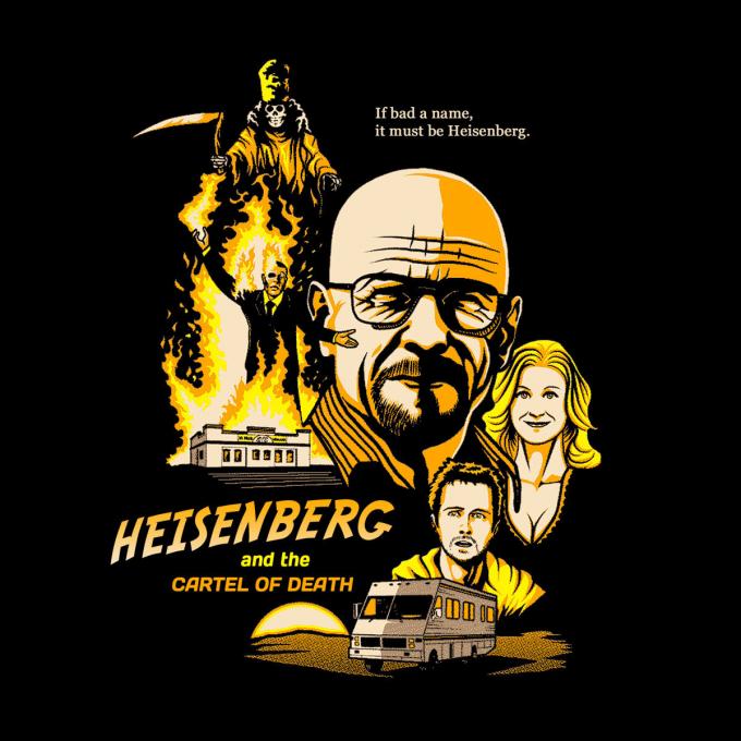 Camiseta chica Breaking Bad. Heisenberg
