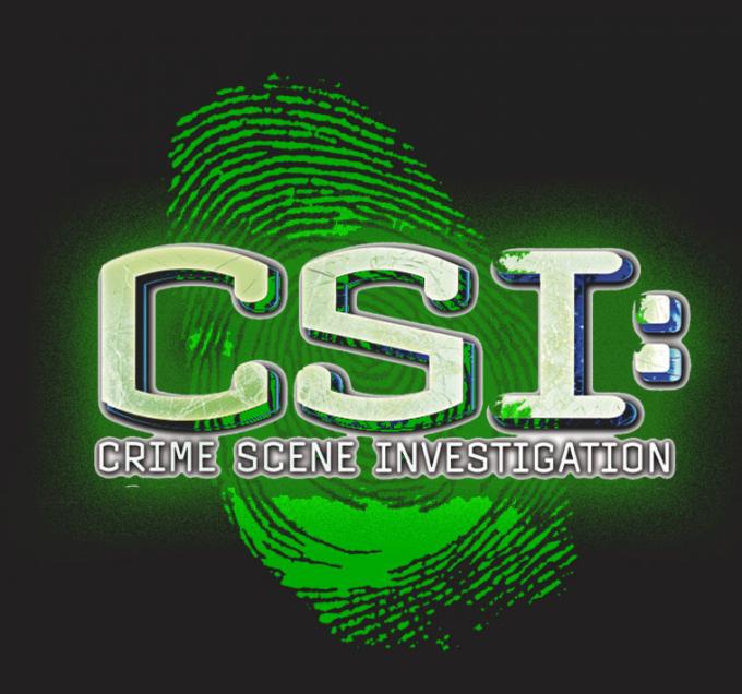 Camiseta chica CSI. Huella
