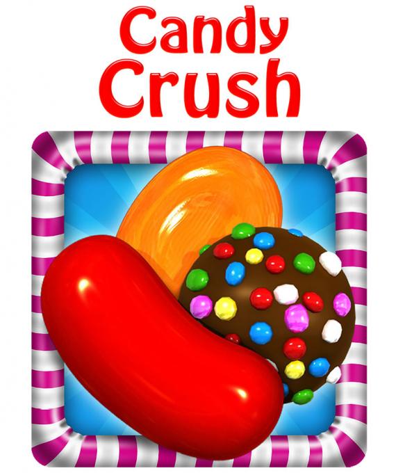 Camiseta chica Candy Crush. Modelo 1