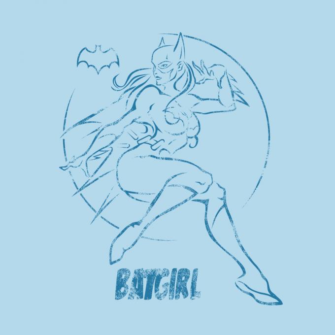 Camiseta chica DC Comic Batgirl. Colección Bishoujo