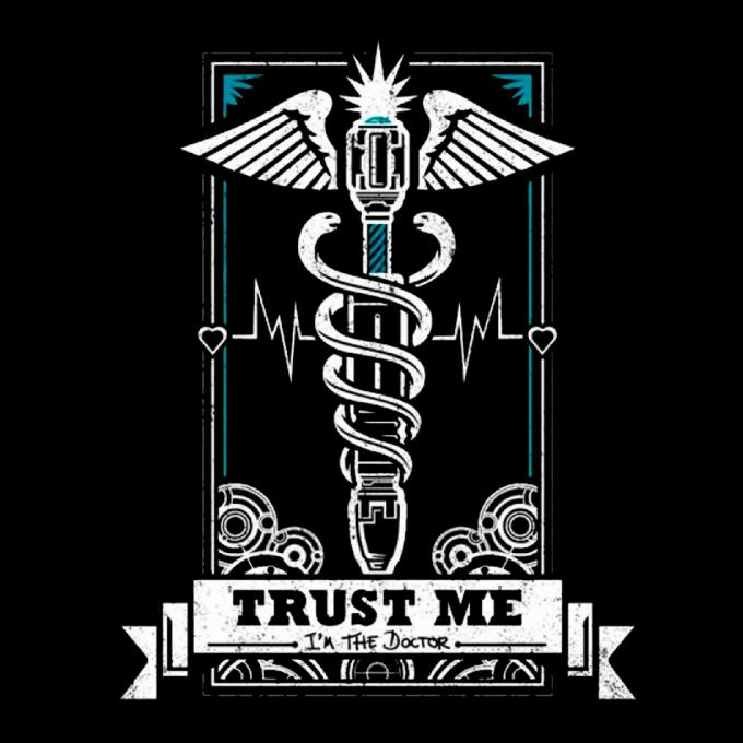 Camiseta chica Doctor Who. Screwdriver Trust Me