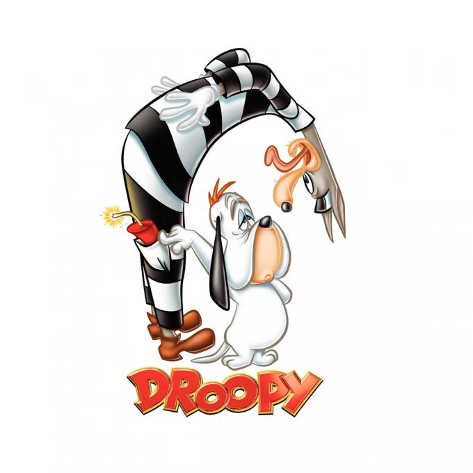 Camiseta chica Droopy. McWolf
