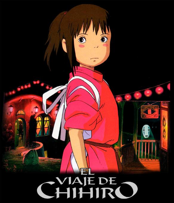 Camiseta chica El Viaje de Chihiro. Protagonista