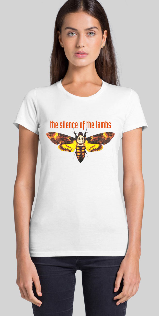 Camiseta chica El silencio de los corderos logo