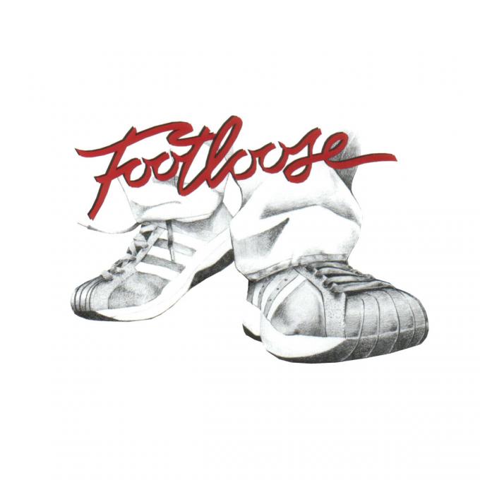 Camiseta chica Footloose. Zapatillas