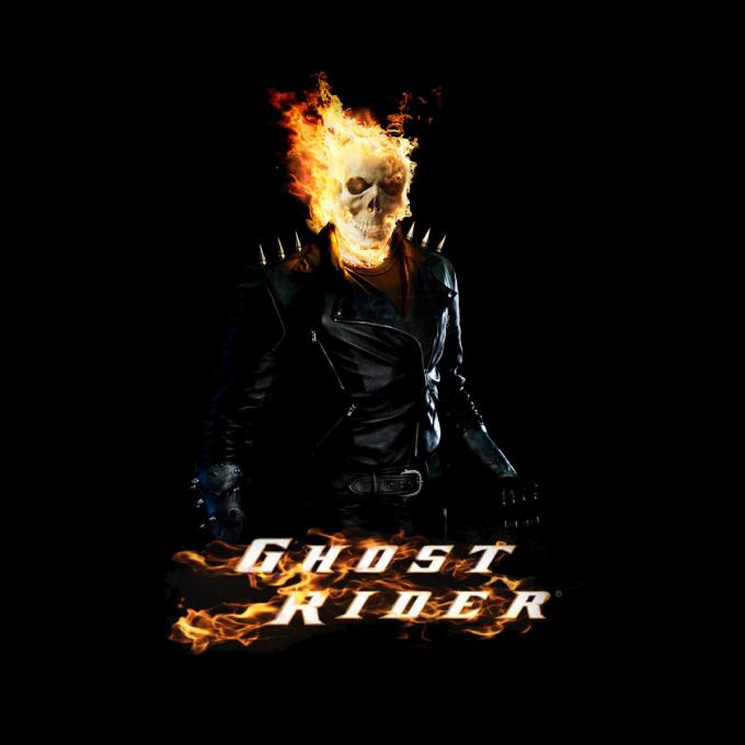 Camiseta chica Ghost Rider. Johnny Blaze