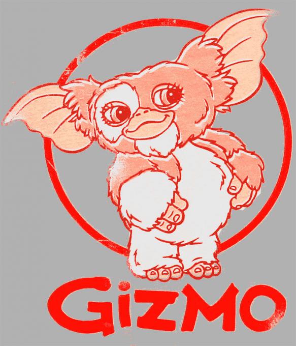 Camiseta chica Gizmo. Gremlins