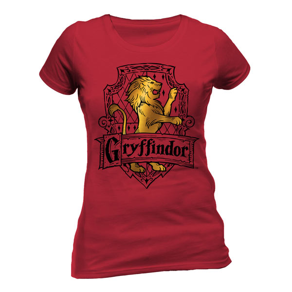 Camiseta chica Gryffindor. Harry Potter