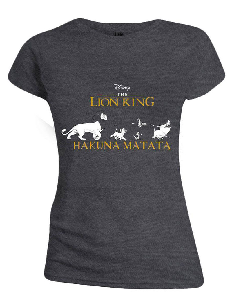 Camiseta chica Hakuna Matata. El rey león