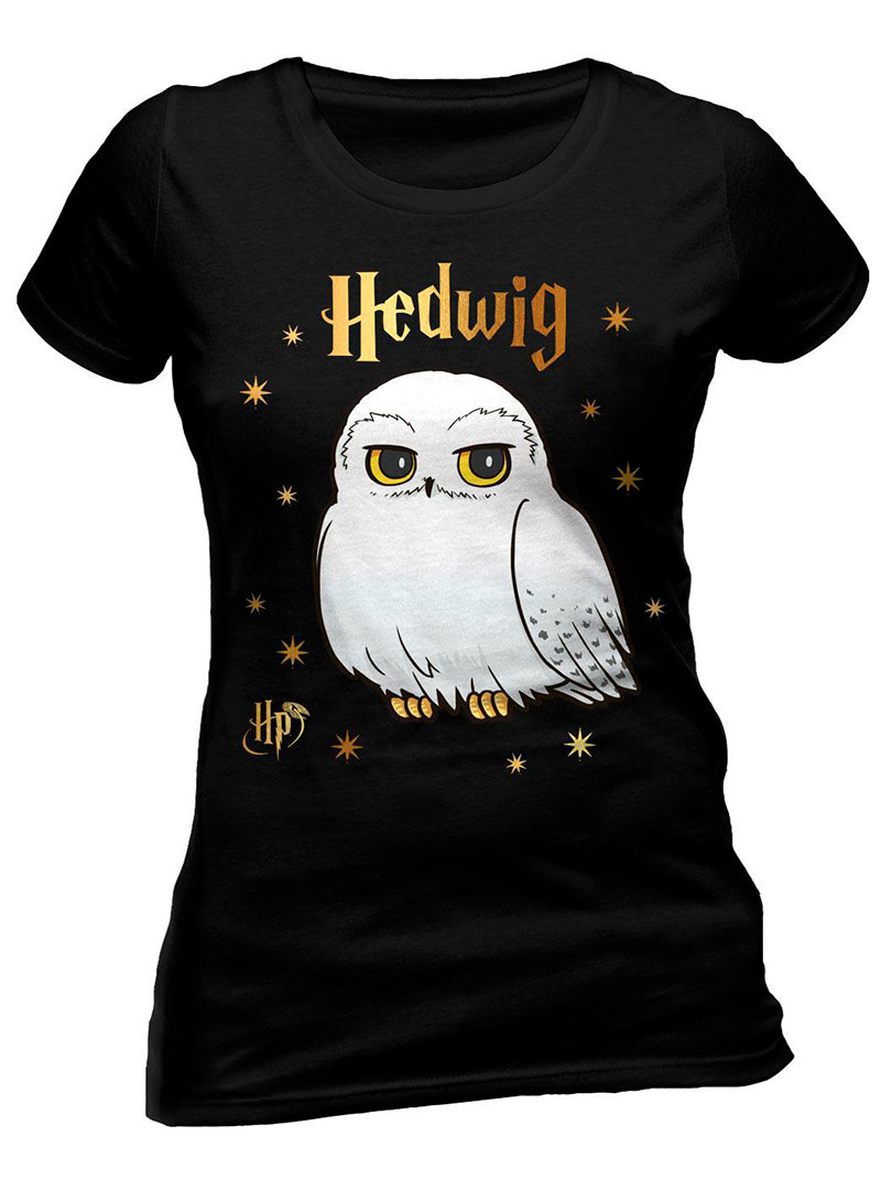 Camiseta chica Hedwig Stars Harry Potter