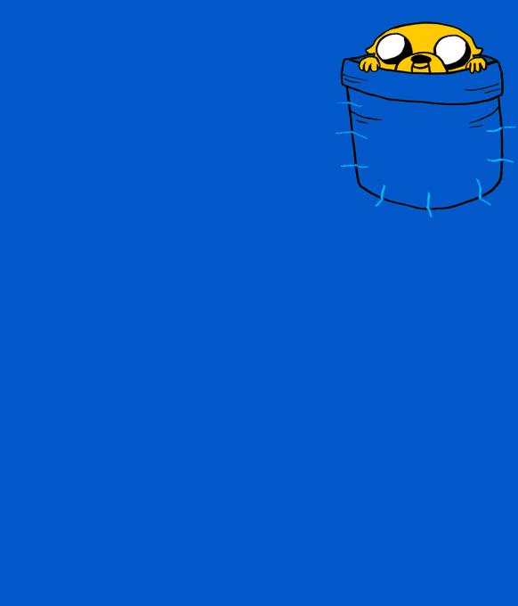 Camiseta chica Hora de aventuras bolsillo