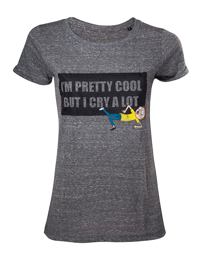 Camiseta chica I'm Pretty Cool. Rick y Morty
