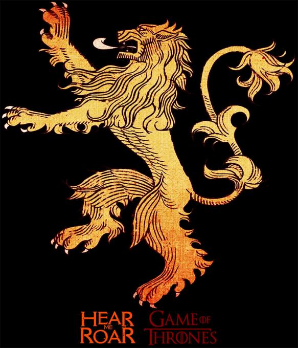 Camiseta chica Juego de Tronos. Hear Me Roar