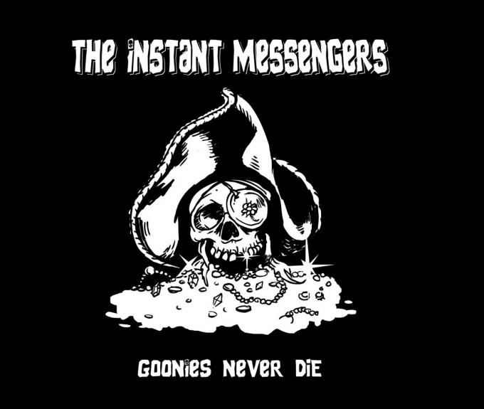 Camiseta chica Los Goonies The Instant Messengers. Goonies Never Die