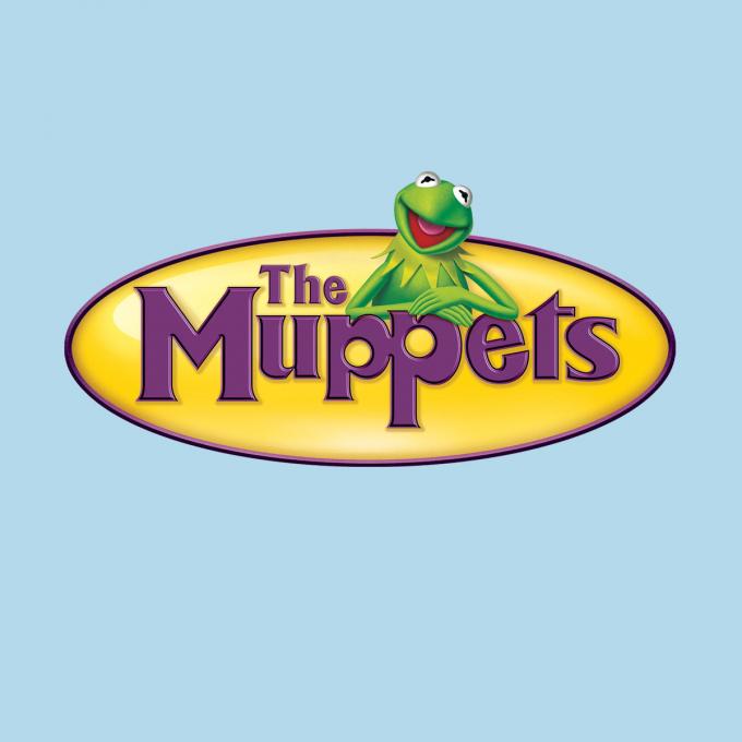Camiseta chica Los Teleñecos (The Muppets). Logo