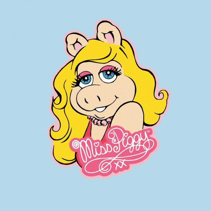 Camiseta chica Los Teleñecos (The Muppets). Miss Peggy