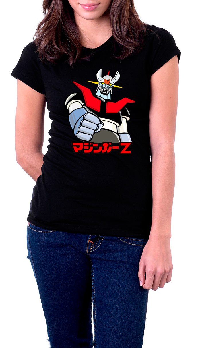 Camiseta chica Mazinger Z. Japonés