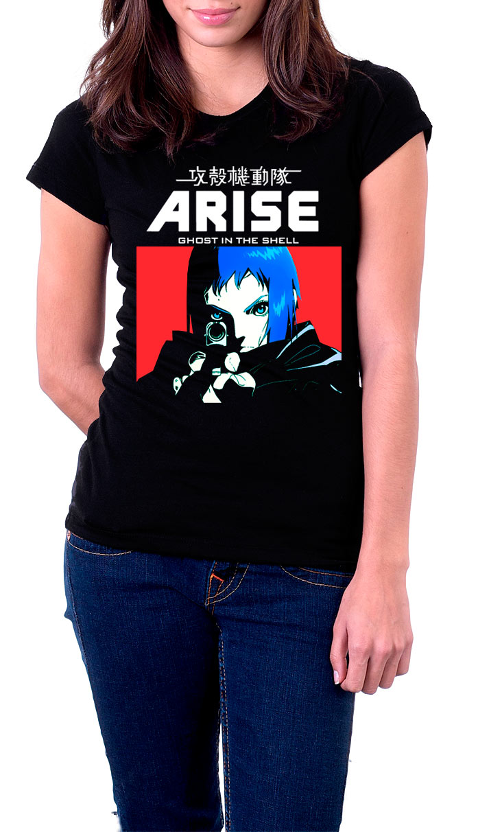 Camiseta chica Motoko Ghost in the Shell Arise