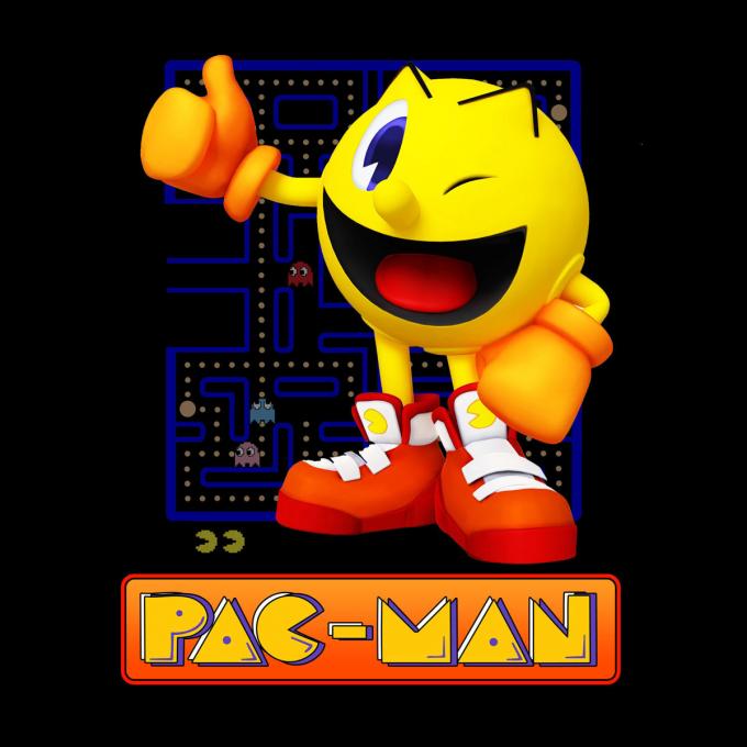 Camiseta chica Pac Man. Comecocos OK