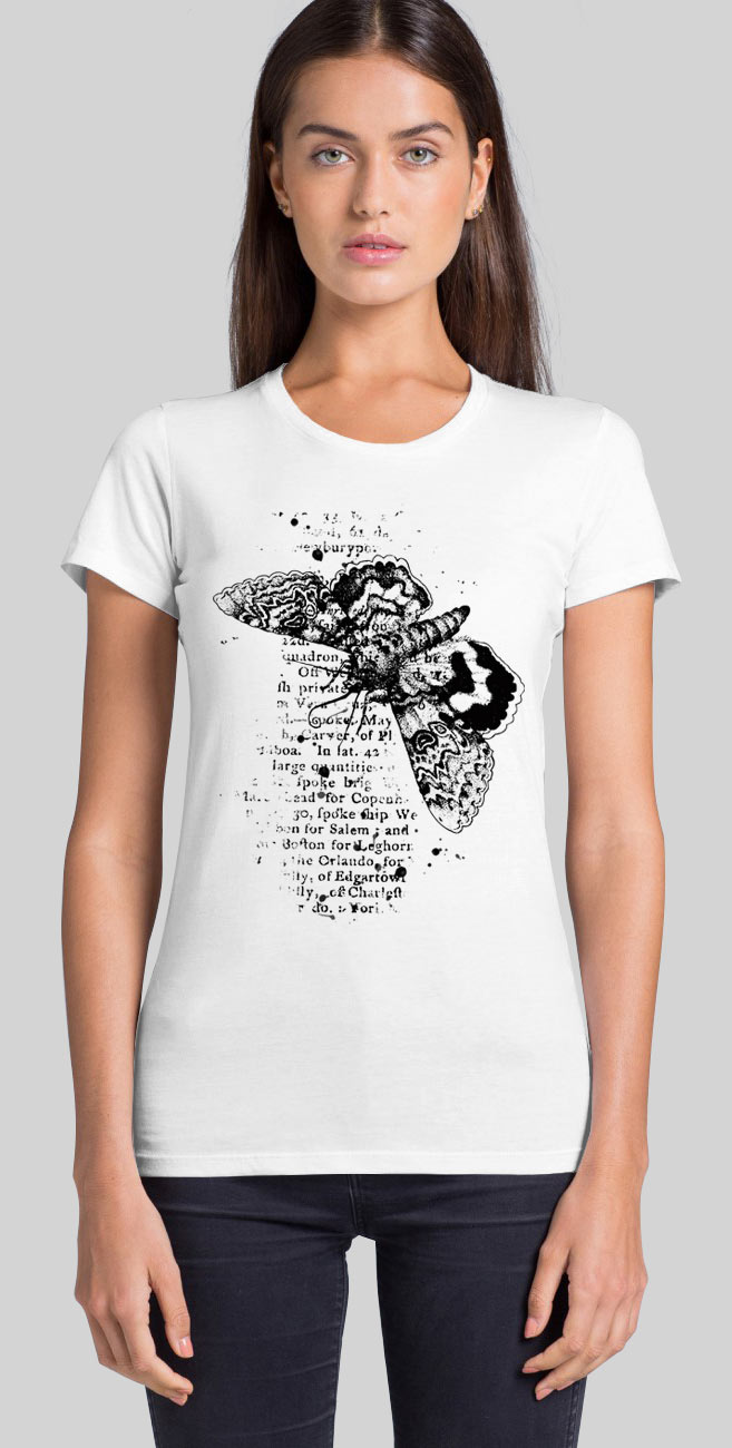 Camiseta chica Papillon mariposas