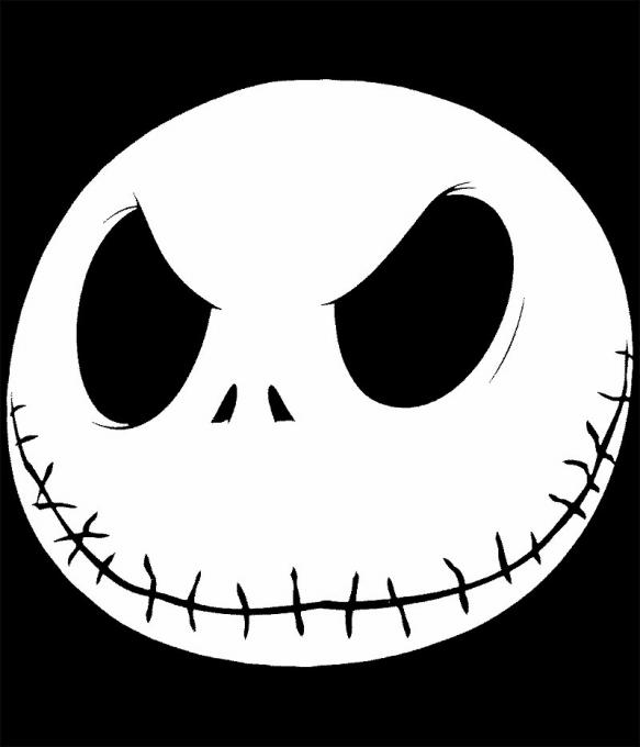 Camiseta chica Pesadilla antes de Navidad. Jack