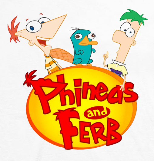 Camiseta chica Phineas y Ferb