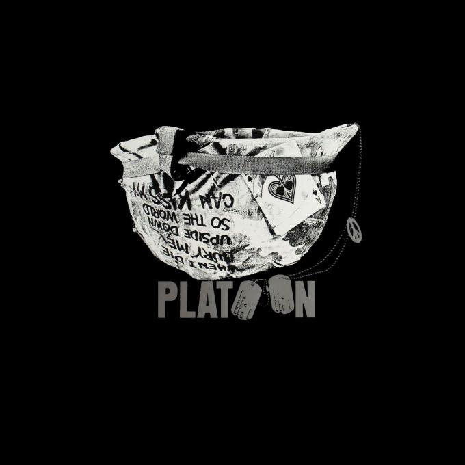 Camiseta chica Platoon. Logo