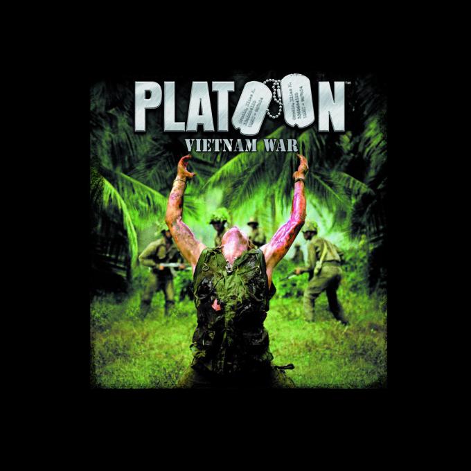 Camiseta chica Platoon. Póster