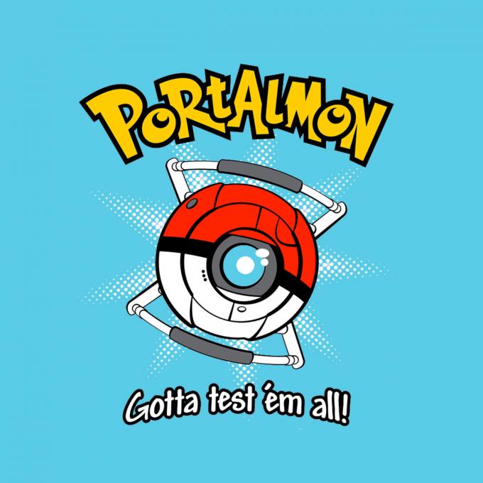 Camiseta chica Pokemon + Portal = Portalmon
