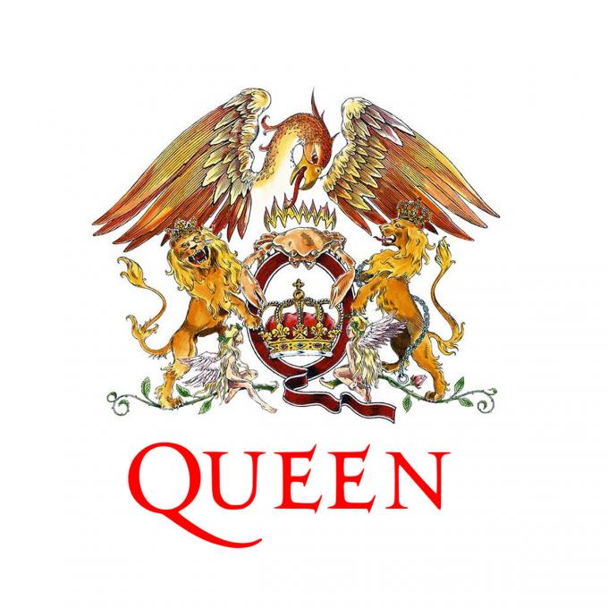 Camiseta chica Queen. Logo 1994