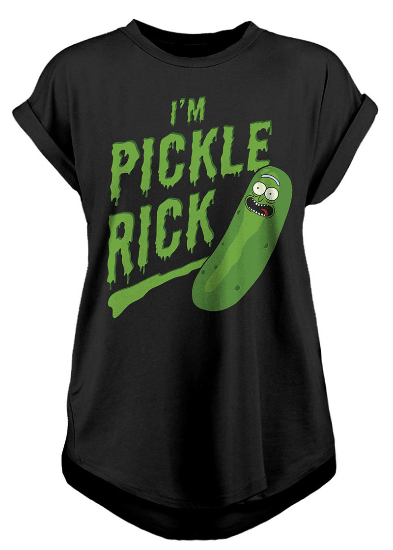 Camiseta chica Rick & Morty Pickle Rick