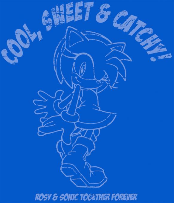 Camiseta chica Sonic
