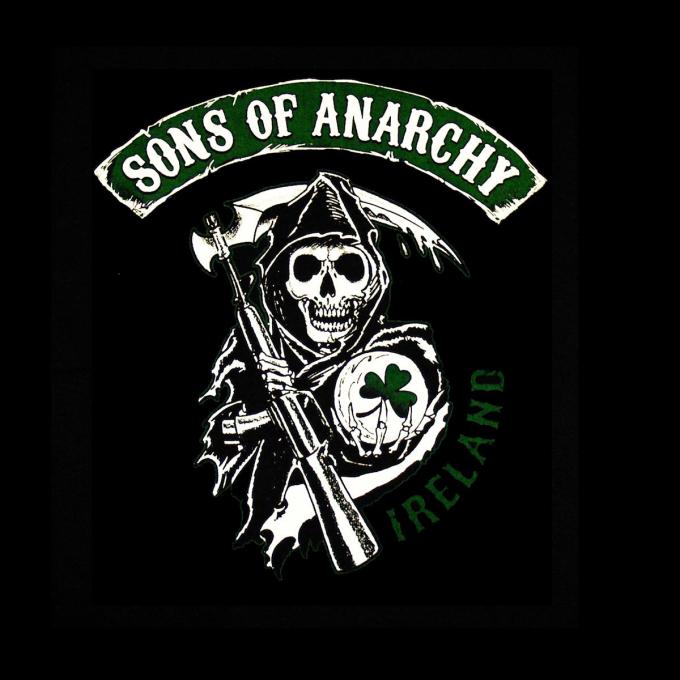 Camiseta chica Sons of Anarchy. Irlanda