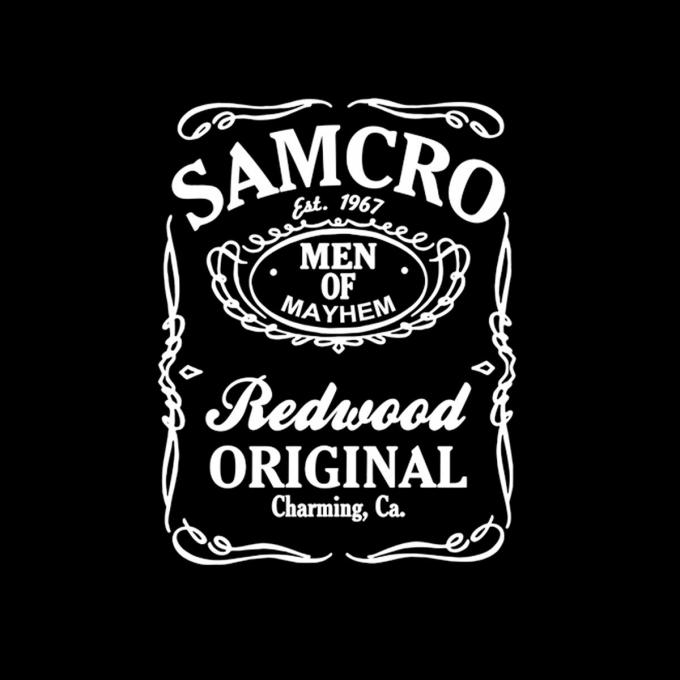 Camiseta chica Sons of Anarchy. SAMCRO