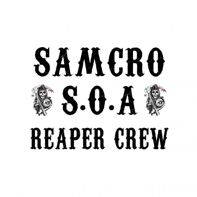 Camiseta chica Sons of Anarchy. Samcro SOA