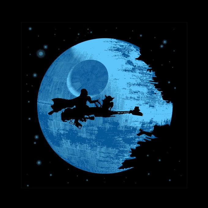 Camiseta chica Star Wars. Paseo Estelar