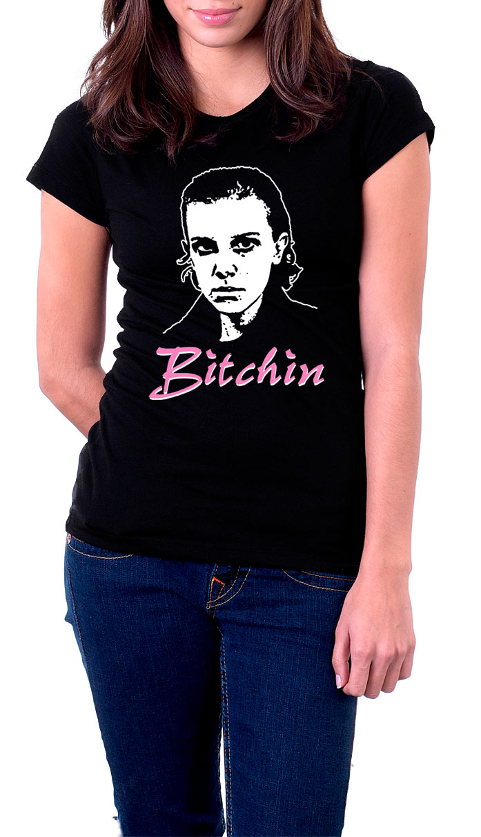 Camiseta chica Stranger Things Bitchin