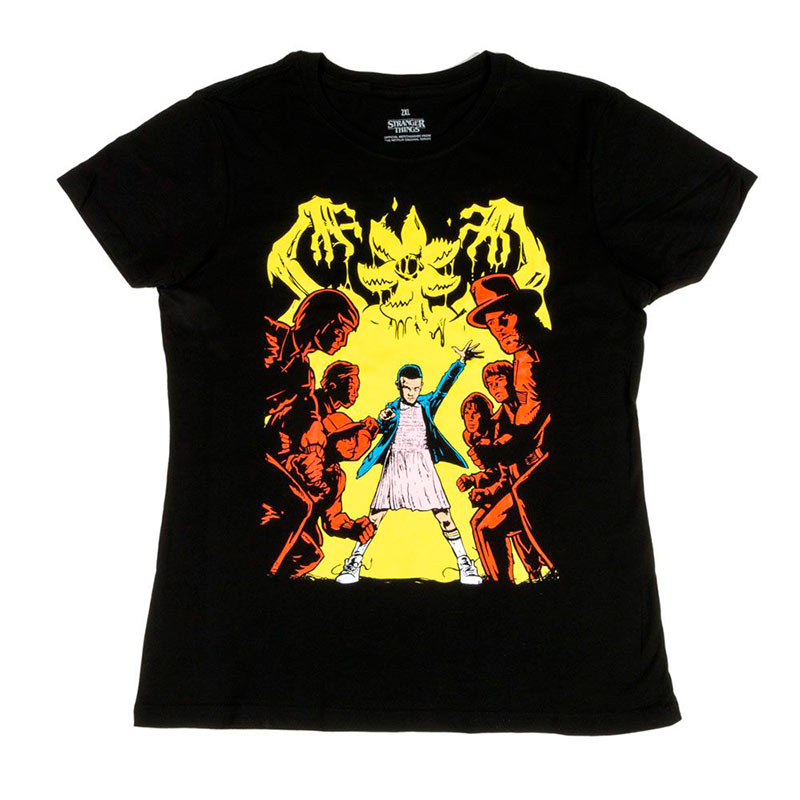 Camiseta chica Stranger Things Eleven & Characters