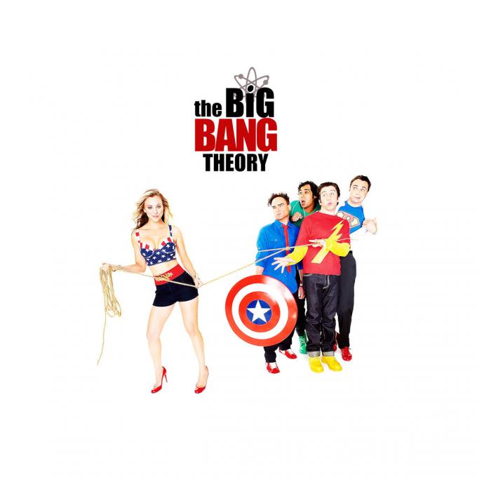 Camiseta chica The Big Bang Theory. Penny América