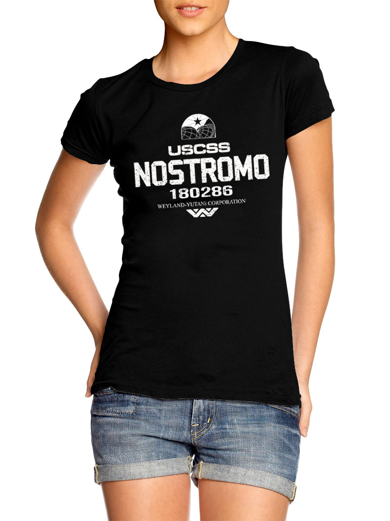 Camiseta chica USCSS Nostromo 180286. Alien