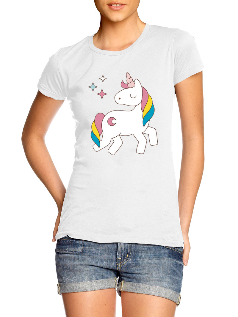 Camiseta chica Unicorn Luna
