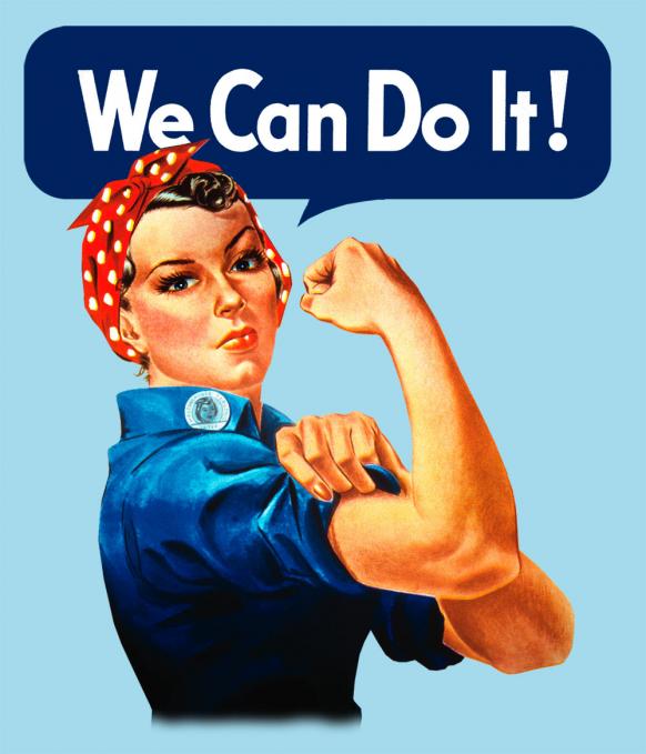 Camiseta chica We can do it